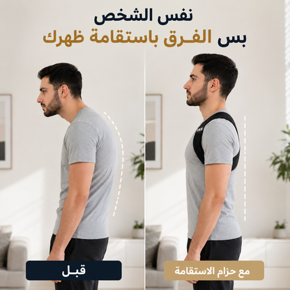 حزام استقامة الظهر والرقبة