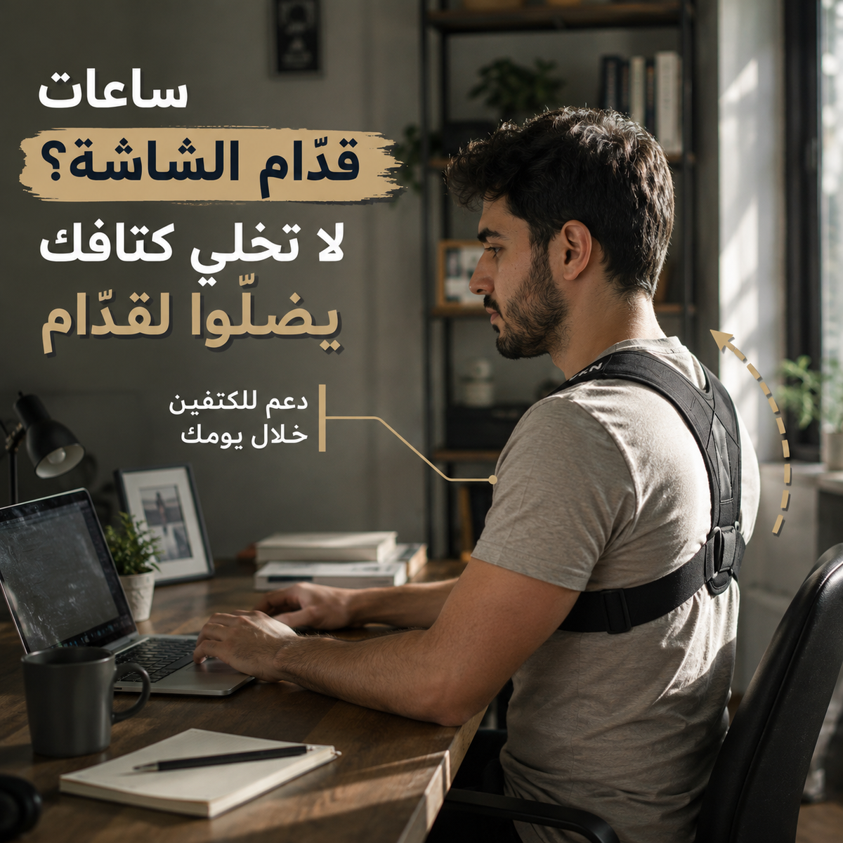 حزام استقامة الظهر والرقبة