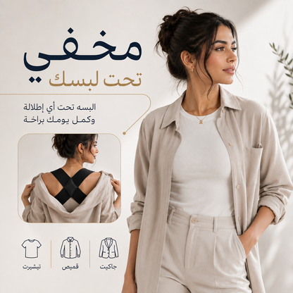 حزام استقامة الظهر والرقبة