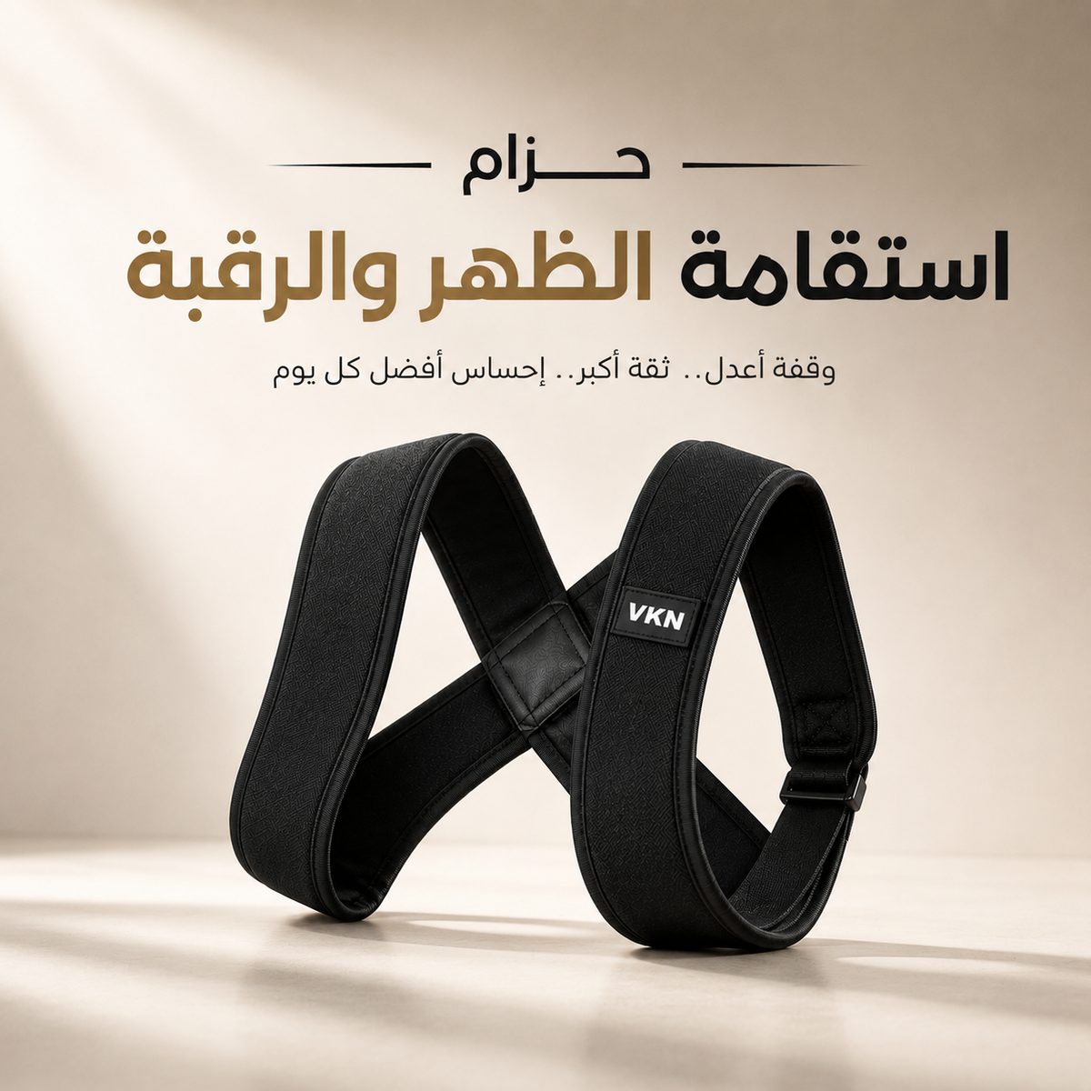 حزام استقامة الظهر والرقبة